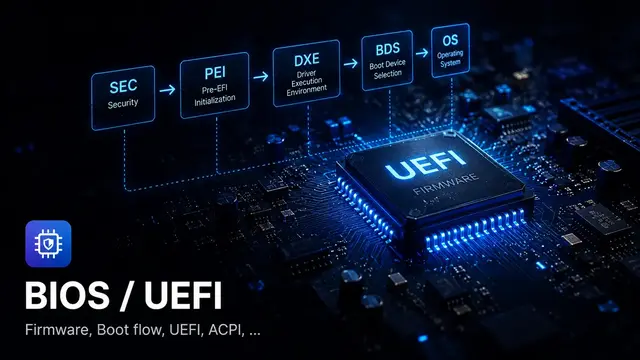 BIOS and UEFI topic illustration